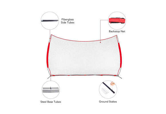 Rete da allenamento per baseball Gruppo III