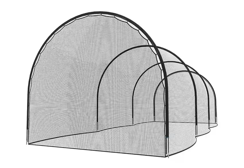Gabbia da battuta per cricket (protezione a doppio strato)