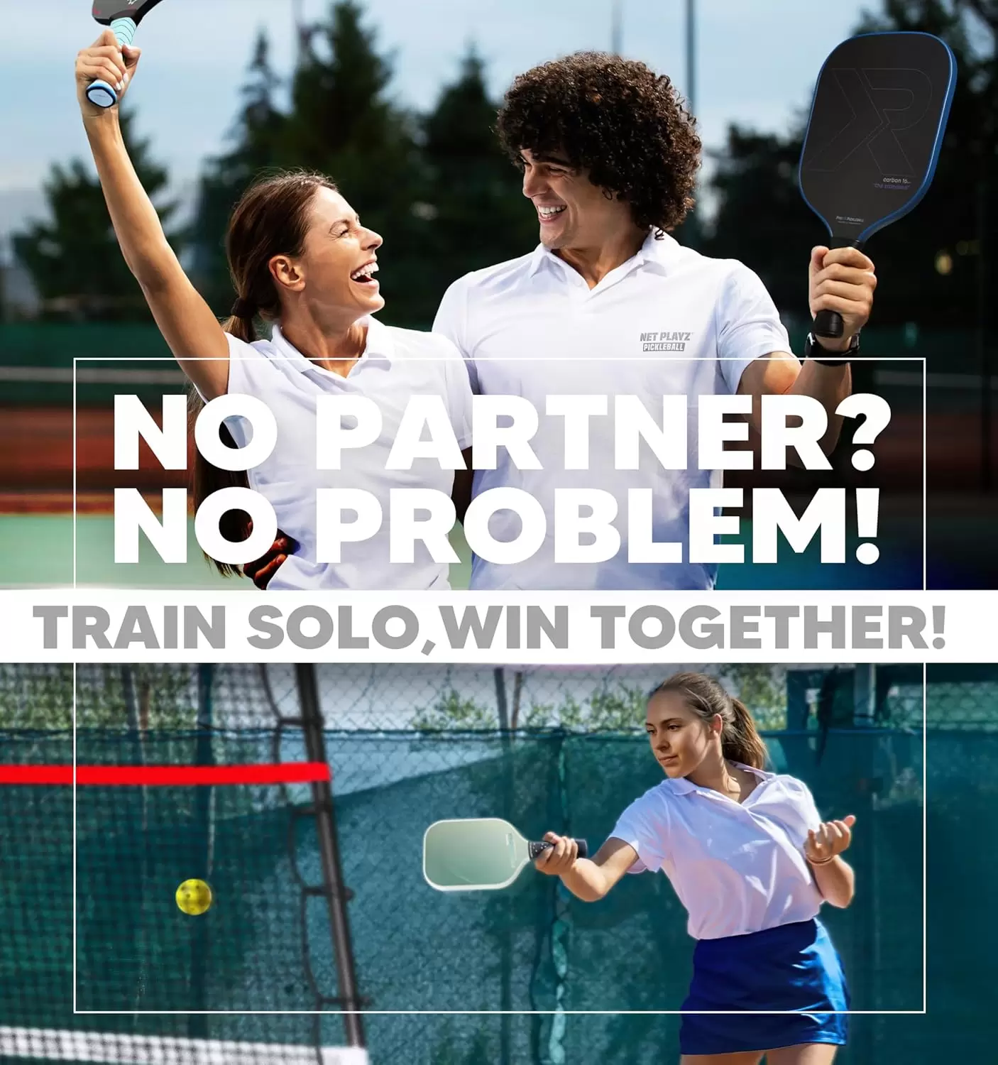 6*6 piedi 2 in 1 Tubo in acciaio per pickleball II