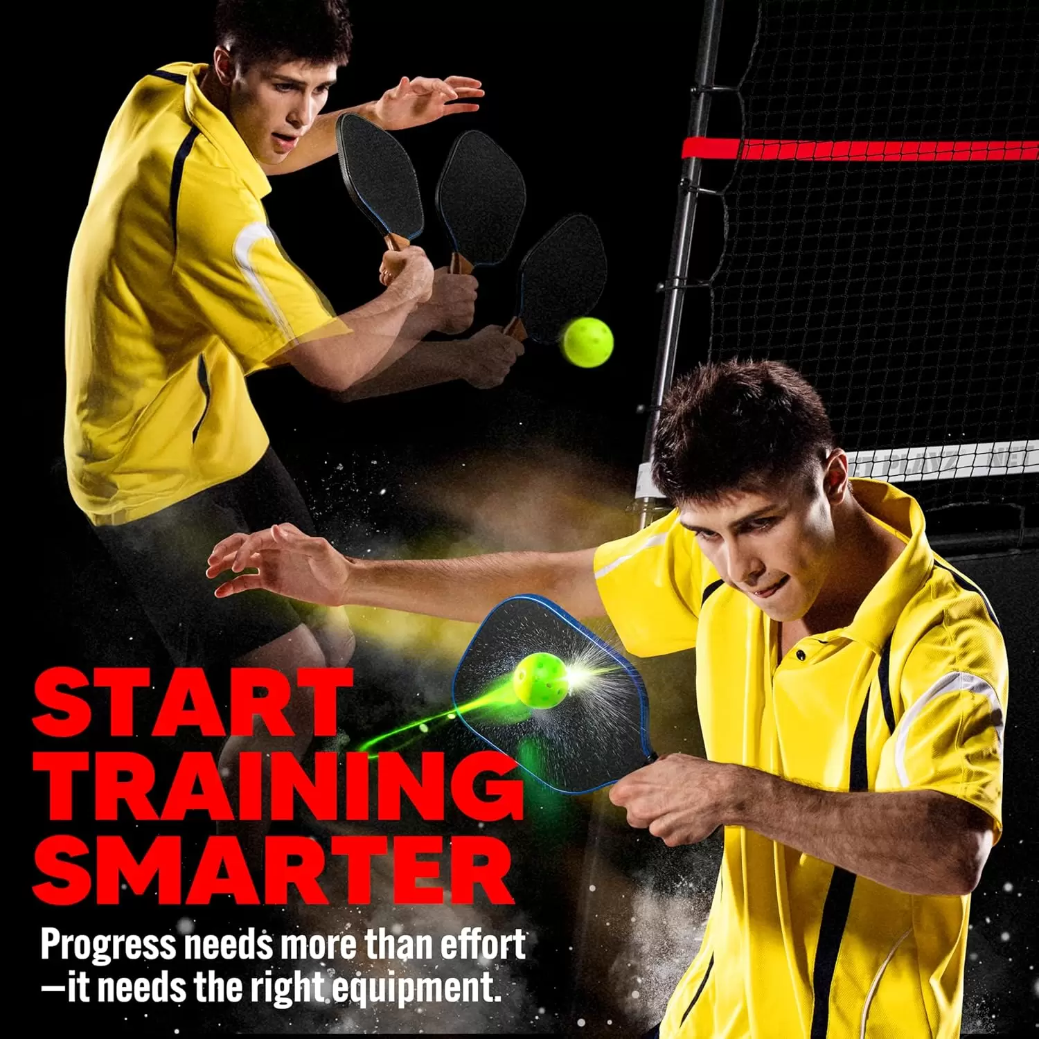 6*6 piedi 2 in 1 Tubo in acciaio per pickleball II