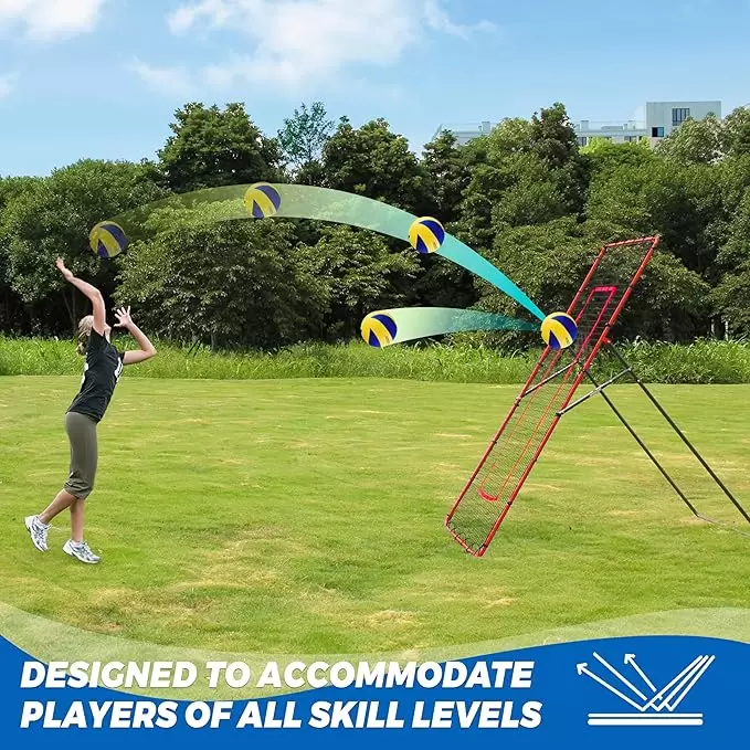 Rete di rimbalzo multisport convertibile in dimensioni 2-1