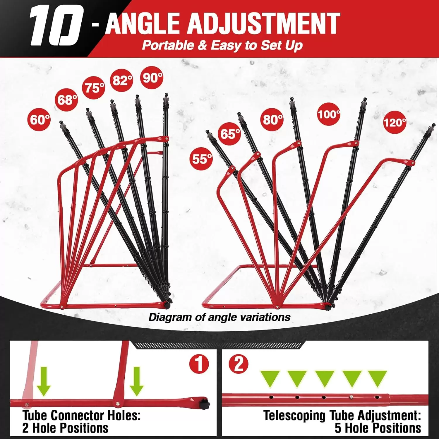 Rete di rimbalzo per il calcio