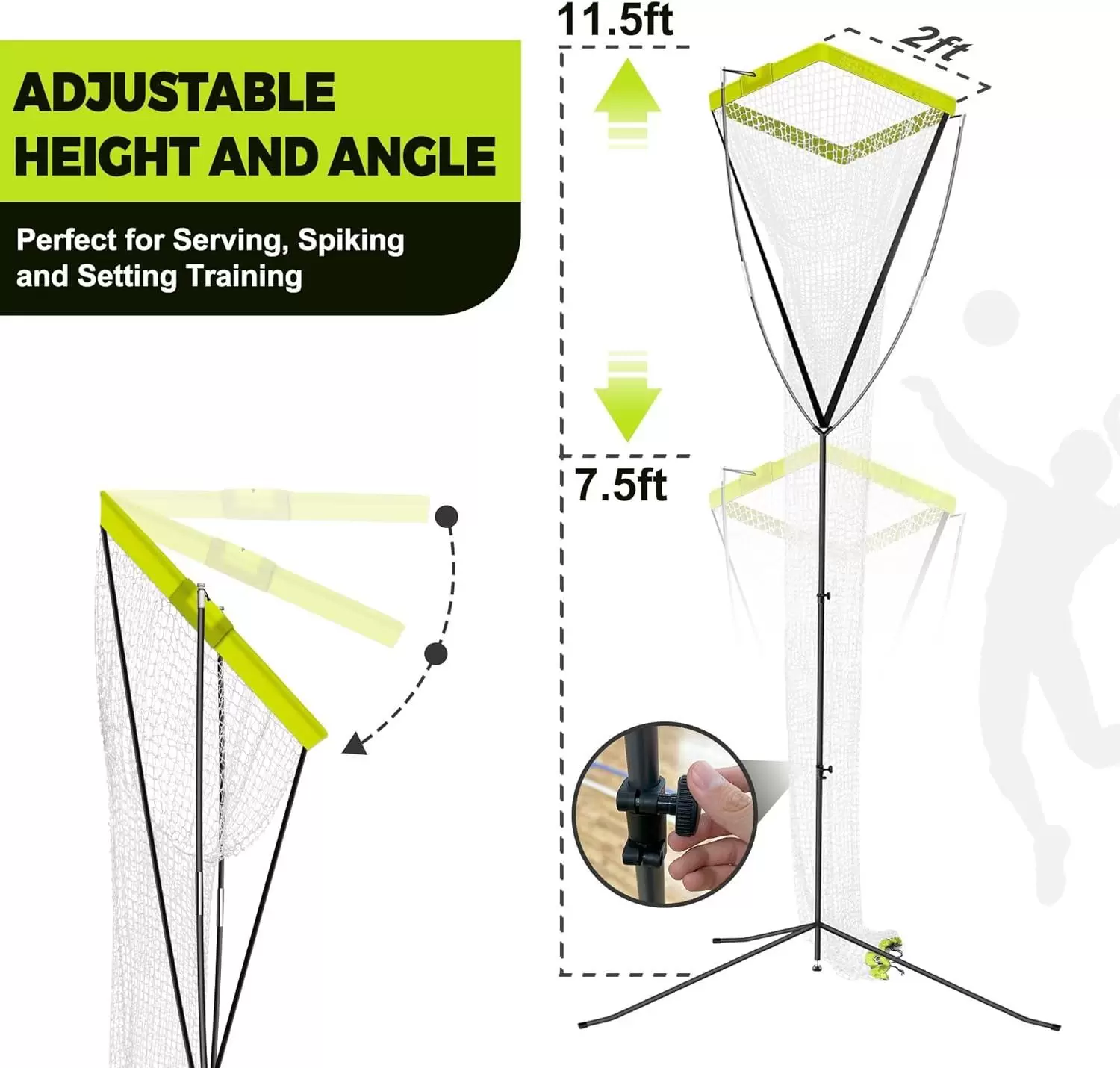 Set da allenamento regolabile per pallavolo &Iota;