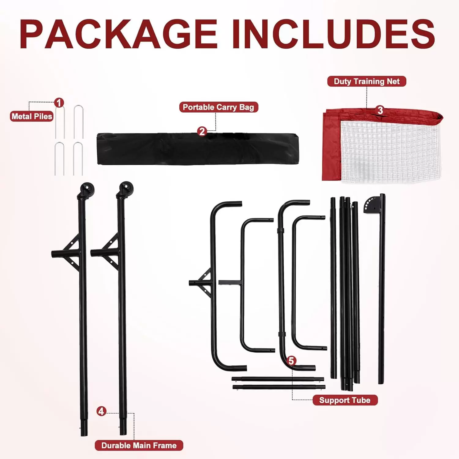 Set da allenamento regolabile per pallavolo &Iota;&Iota;