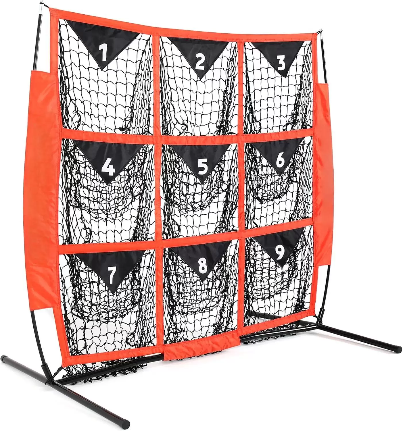 Rete da allenamento per baseball a 9 fori, 4x4 piedi.