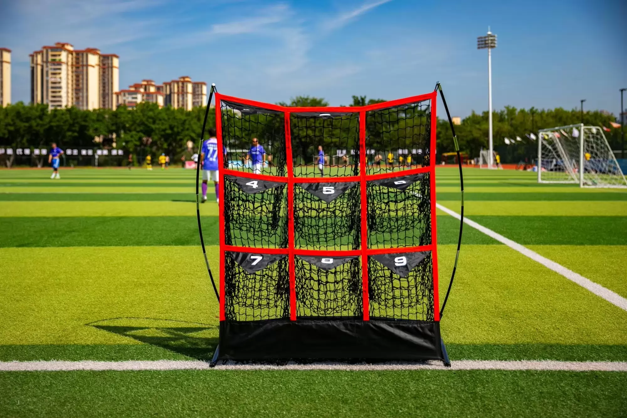 Rete da pitching a 9 buche