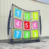Rete digitale per allenamento di disc golf 7'x7'