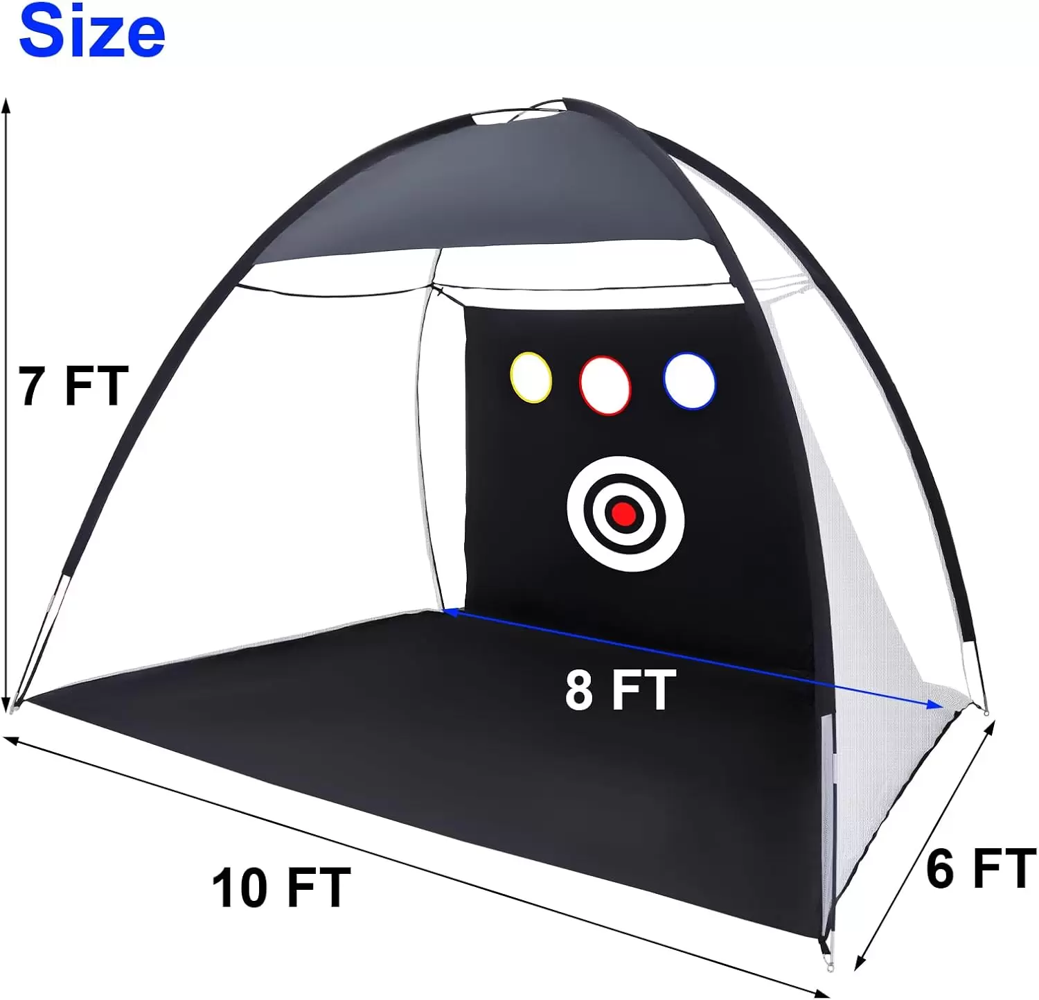 Rete da pratica per il golf in stile tenda &Iota;