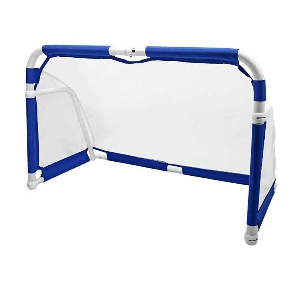 Porta da calcio pieghevole in tubi di alluminio