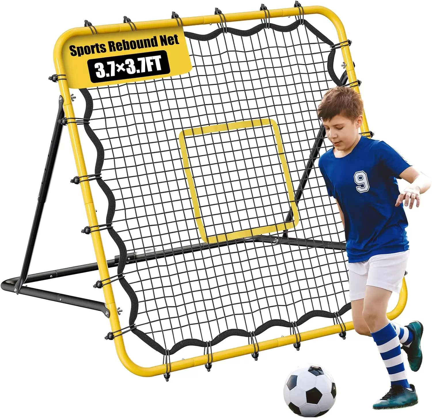 Rete di rimbalzo multisport ad angolo regolabile I