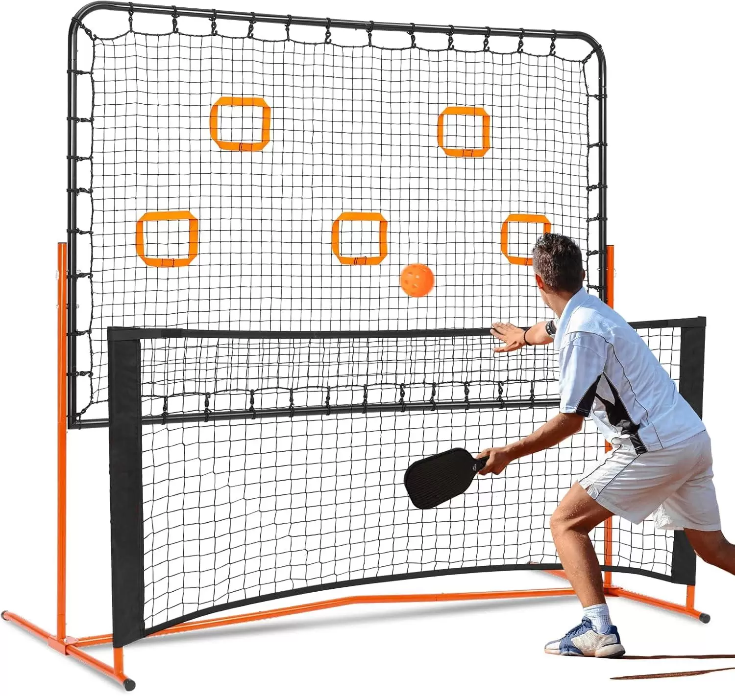 6*6 piedi 2 in 1 Tubo in acciaio Pickleball IV