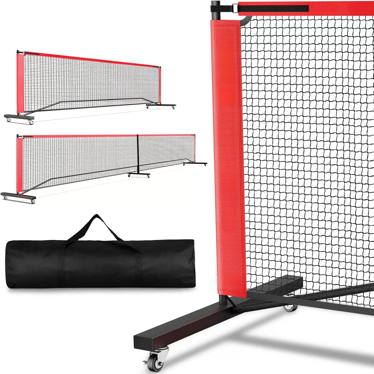 Rete da allenamento per pickleball 22x3 piedi